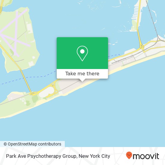 Park Ave Psychotherapy Group map