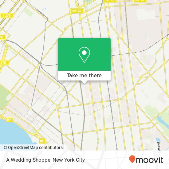 Mapa de A Wedding Shoppe