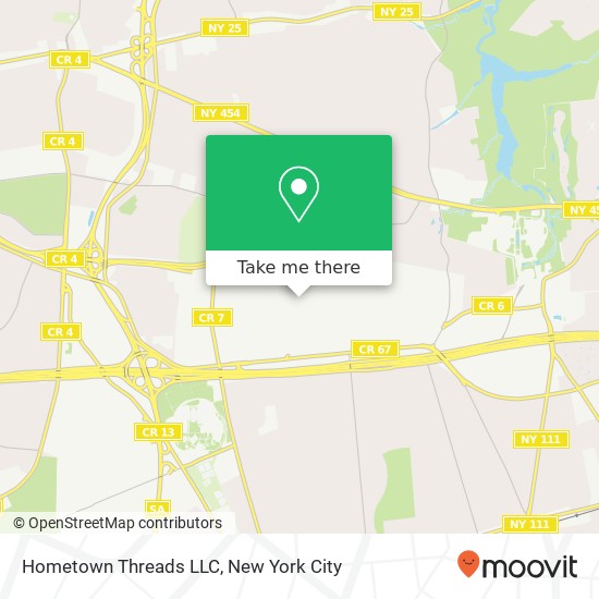 Mapa de Hometown Threads LLC