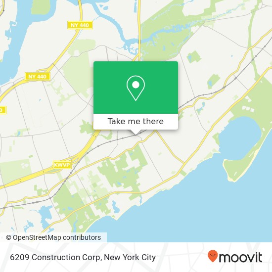 6209 Construction Corp map