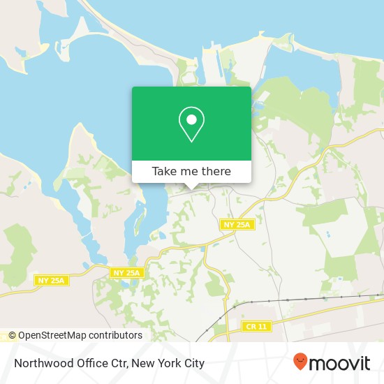 Northwood Office Ctr map