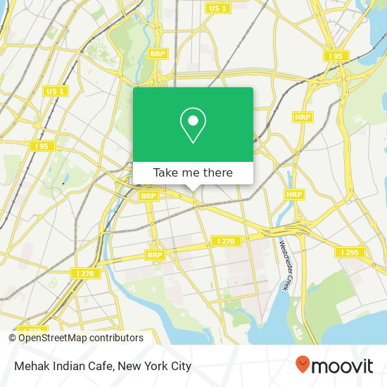 Mapa de Mehak Indian Cafe