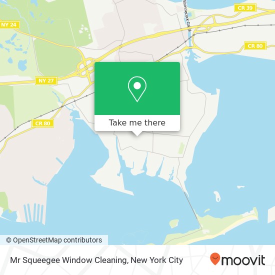 Mr Squeegee Window Cleaning map