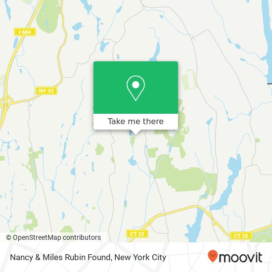 Mapa de Nancy & Miles Rubin Found