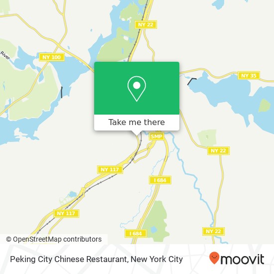 Mapa de Peking City Chinese Restaurant