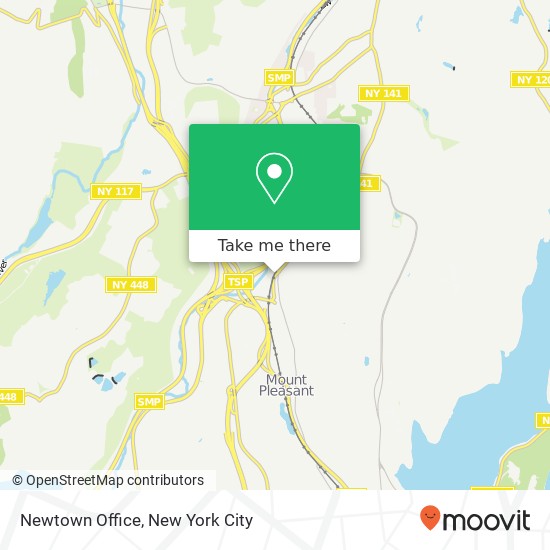 Mapa de Newtown Office