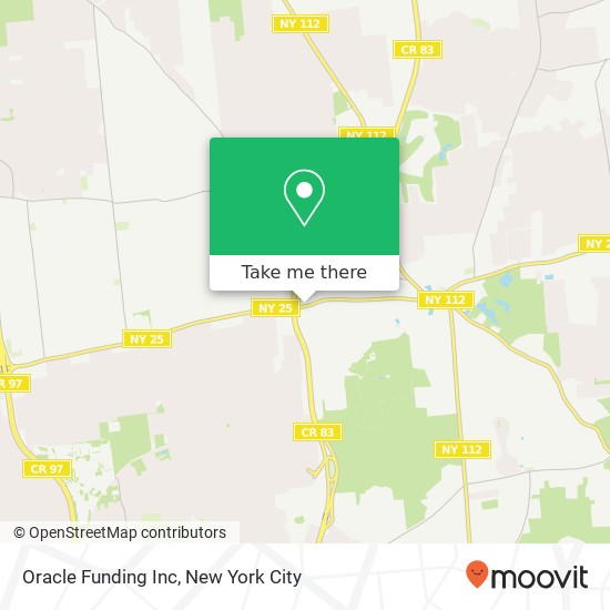 Mapa de Oracle Funding Inc