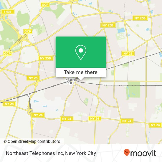 Mapa de Northeast Telephones Inc