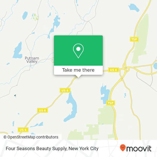 Four Seasons Beauty Supply map