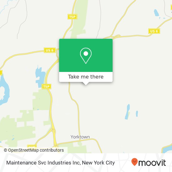 Maintenance Svc Industries Inc map