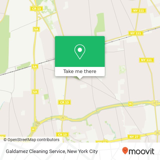 Galdamez Cleaning Service map