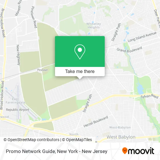 Promo Network Guide map