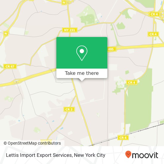Lettis Import Export Services map