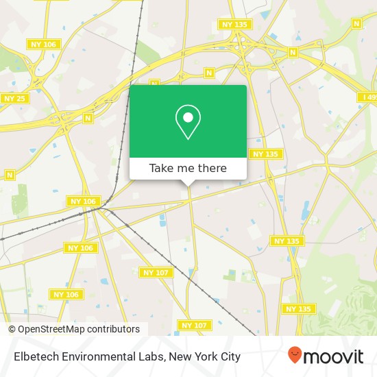 Mapa de Elbetech Environmental Labs