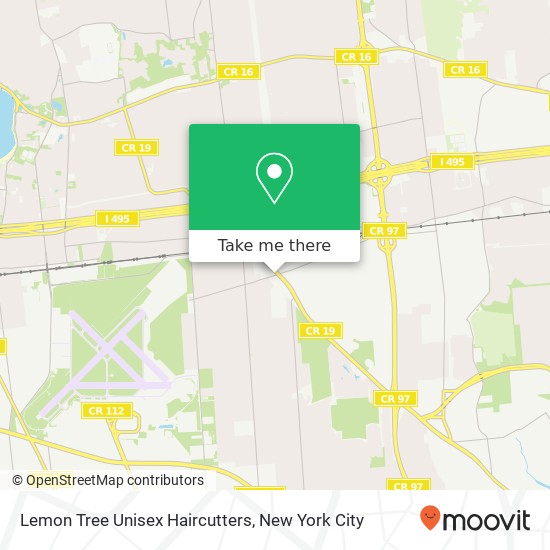 Lemon Tree Unisex Haircutters map