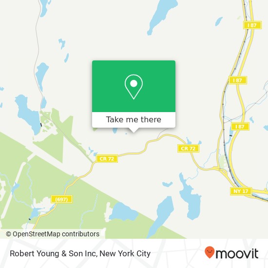 Robert Young & Son Inc map