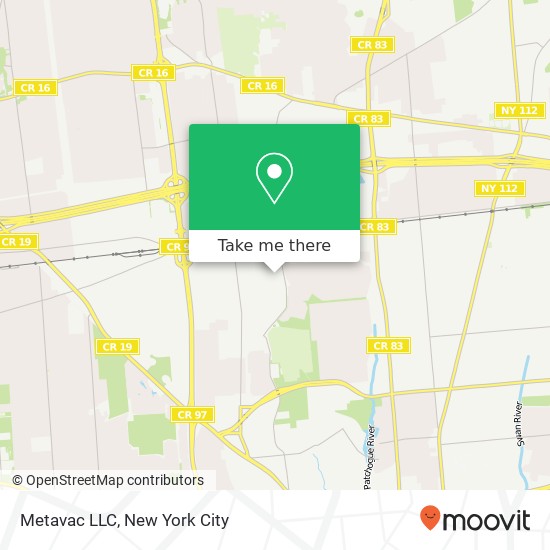 Metavac LLC map