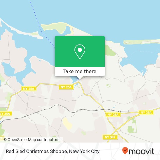 Mapa de Red Sled Christmas Shoppe