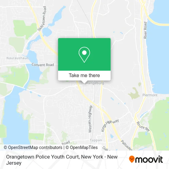 Mapa de Orangetown Police Youth Court