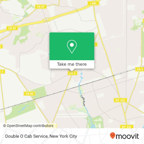 Double O Cab Service map