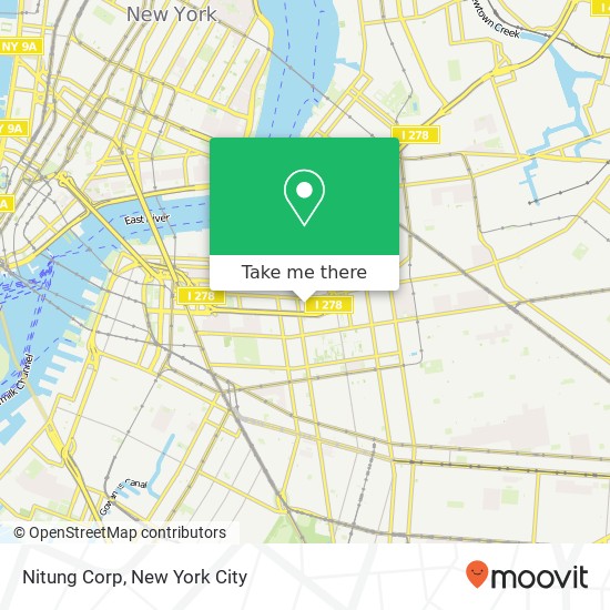 Mapa de Nitung Corp