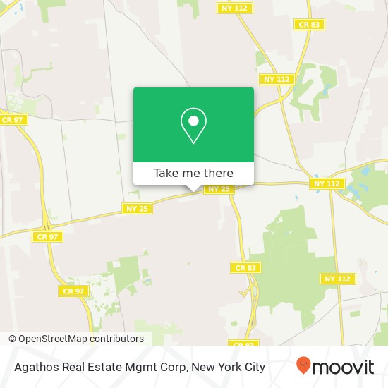 Mapa de Agathos Real Estate Mgmt Corp