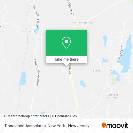 Donaldson Associates map
