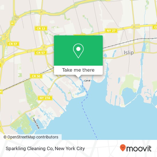 Sparkling Cleaning Co map