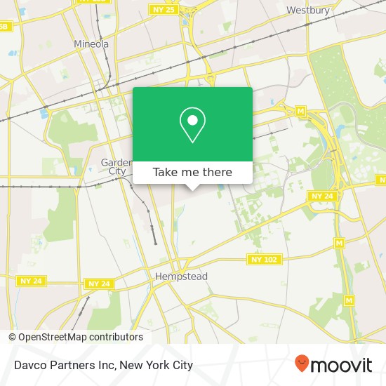 Davco Partners Inc map