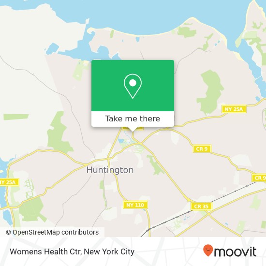 Womens Health Ctr map