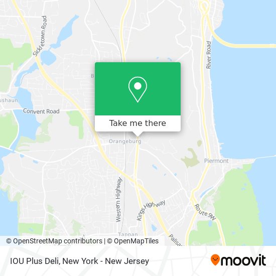 IOU Plus Deli map