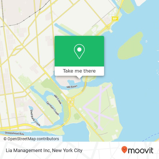 Lia Management Inc map