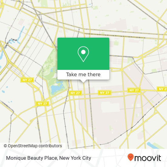 Mapa de Monique Beauty Place