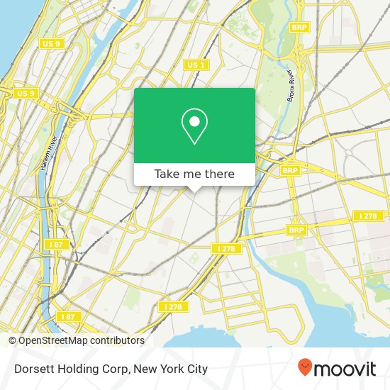 Dorsett Holding Corp map
