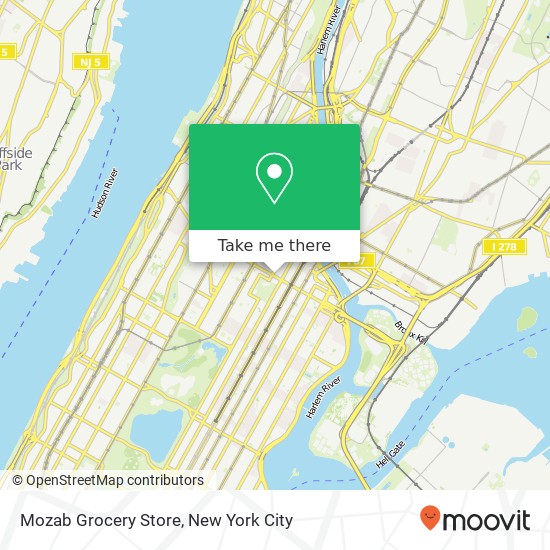 Mozab Grocery Store map