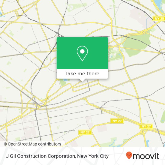 J Gil Construction Corporation map