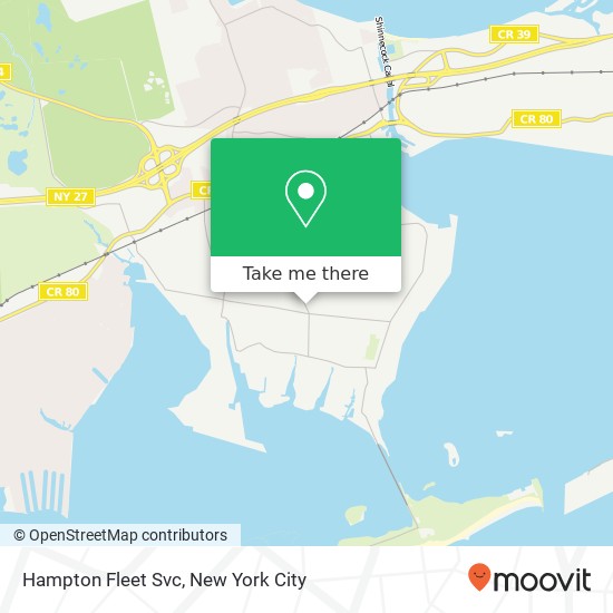 Hampton Fleet Svc map