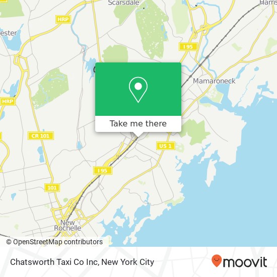 Mapa de Chatsworth Taxi Co Inc