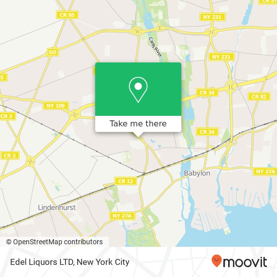 Edel Liquors LTD map