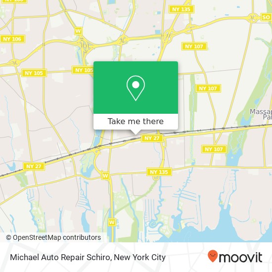 Mapa de Michael Auto Repair Schiro