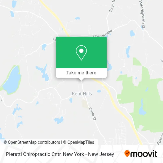 Pieratti Chiropractic Cntr map