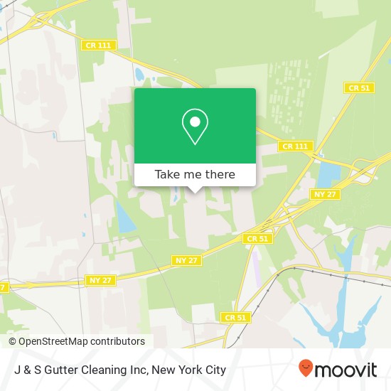 Mapa de J & S Gutter Cleaning Inc