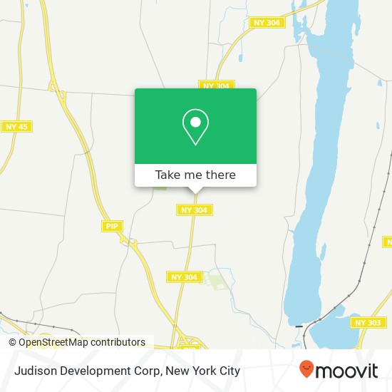 Judison Development Corp map