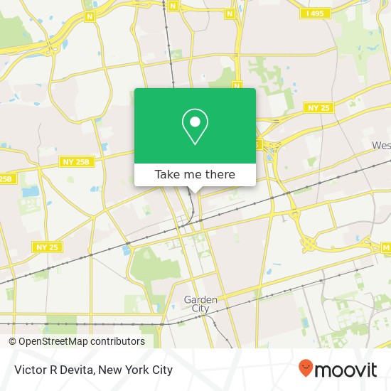 Victor R Devita map