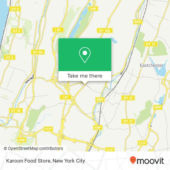 Mapa de Karoon Food Store