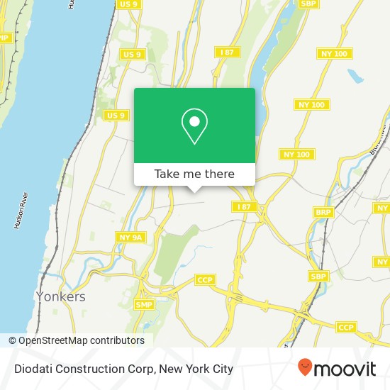 Diodati Construction Corp map