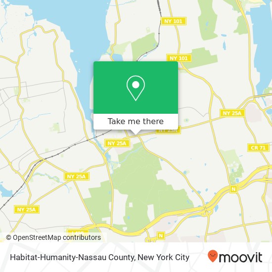 Mapa de Habitat-Humanity-Nassau County