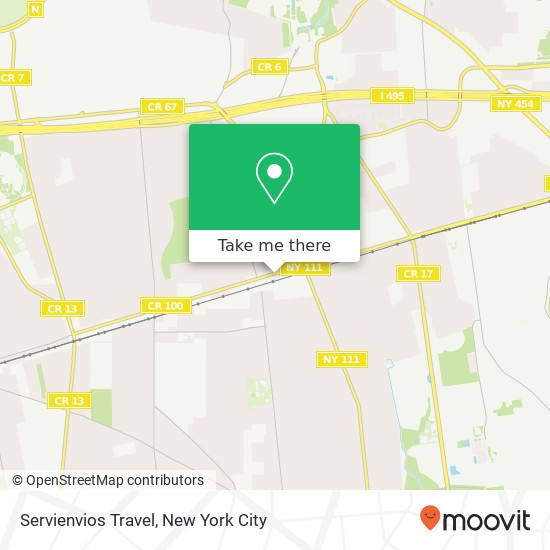 Servienvios Travel map
