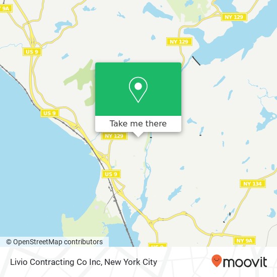 Livio Contracting Co Inc map