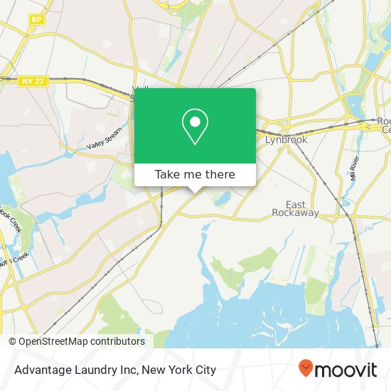 Advantage Laundry Inc map